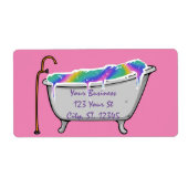 Étiquette Bath Bomb Babe Thunder_Cove (Devant)