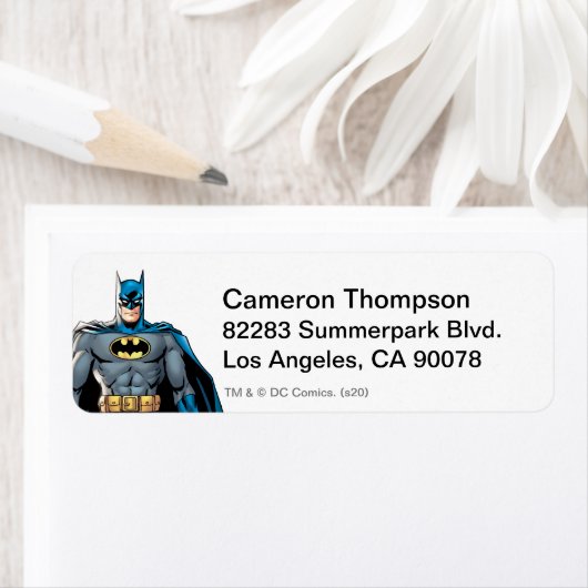 Étiquette Batman, héroïque (En situation)