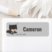 Étiquette Batman Super Hero Kids (En situation)