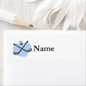 Étiquette Bâtons de hockey (En situation)