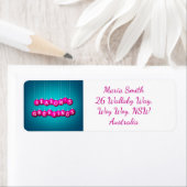 Étiquette Bauble de Noël (En situation)