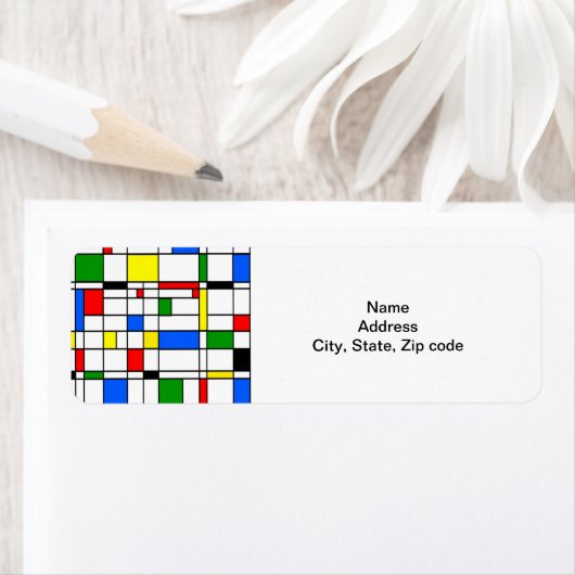 Étiquette Bauhaus (En situation)