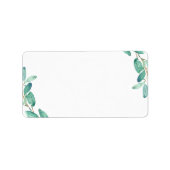 Étiquette Bayou Botanical | (Devant)