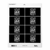 Étiquette BBQ | A Cow A Pig And A Chicken Walk Into BBQ (Feuille entière)