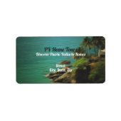 Étiquette Beach Dream 0026 Adresse (Devant)