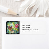 Étiquette Beau colibri (En situation)