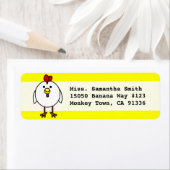 Étiquette Beau poulet (En situation)