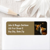 Étiquette Beau renards Papillon Animal Nature sauvage (En situation)