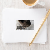 Étiquette Beau Siamese Kitty (En situation)