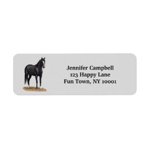 Étiquette Beau Stallion du Quartier Noir