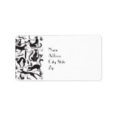 Étiquette Beaucoup de chats (Devant)