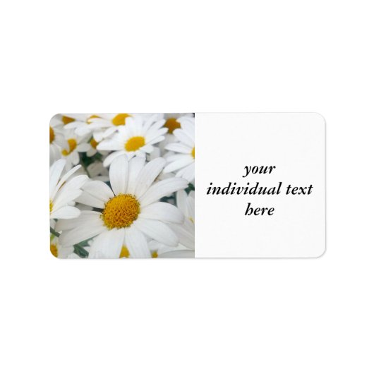 Étiquette beaucoup de Daisies (Devant)