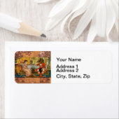 Étiquette Beauté Beast Classic Fairy Tale Caractères (En situation)