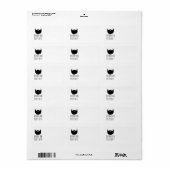 Étiquette Beauté en cours de jeu, Playoff Beard (Feuille entière)