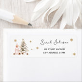 Étiquette Bébé il fait froid à l'extérieur du Baby shower d' (En situation)