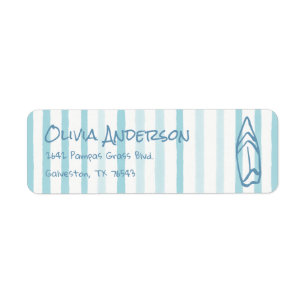 Étiquette Bébé Tiré À La Main D'Été À Bord Baby shower