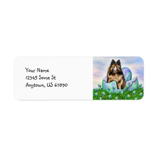 Étiquette Belgian Tervuren Easter Labels (Devant)