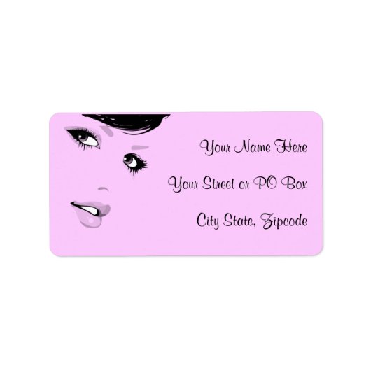 Étiquette Belle Dame (Devant)