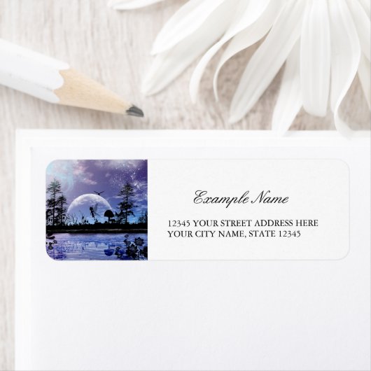 Étiquette Belle petite fée (En situation)