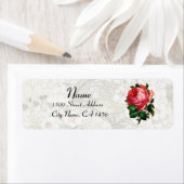 ÉTIQUETTE BELLE ROSE ROSE ROSE (En situation)