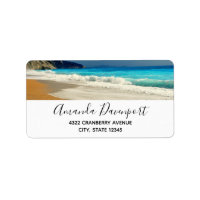 Belle Turquoise Bleue Mer Tropicale Photographie