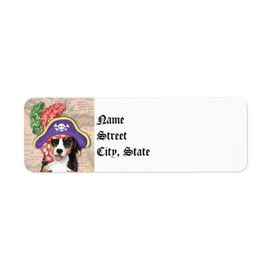 Étiquette Berner Pirate (Devant)