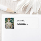 Étiquette Berthe Morisot - Jeune fille dans une balle (En situation)