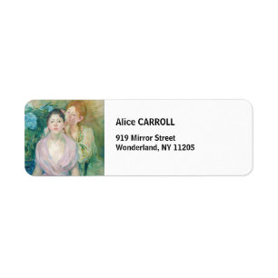 Étiquette Berthe Morisot - L'Horstensia / Les Deux Soeurs