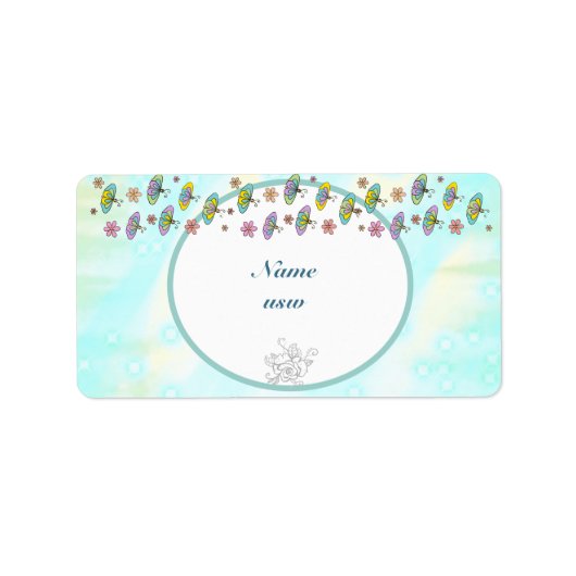 Étiquette Besondere visitenkarte (Devant)