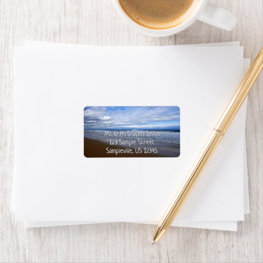 Étiquette Bethany Beach I (En situation)