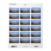 Étiquette Bethany Beach I (Feuille entière)