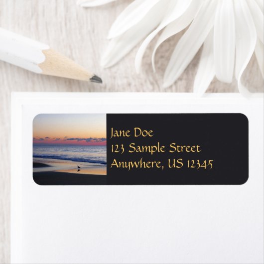 Étiquette Bethany Beach Sunrise I (En situation)