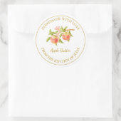 Étiquette Beurre d'Apple maison Gold | Blanc (Sac)