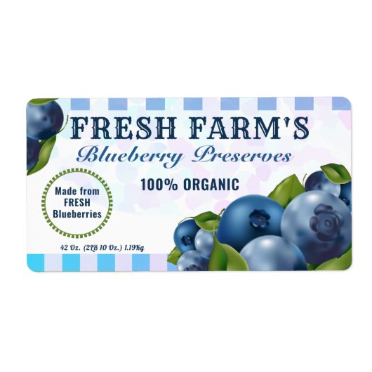 Étiquette Beurre de fruits de canne (Devant)