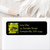 Étiquette Beurre de séquoia et Fleur sauvage (En situation)