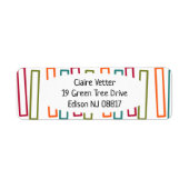 Étiquette Bibliothèque (Devant)