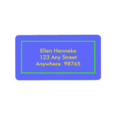 Étiquette Bien ! (Devant)