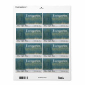 Étiquette Bière à feuillage persistant (Feuille entière)