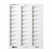 Étiquette Big Ben (Feuille entière)