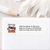 Étiquette Big Bounce Boy 2nd Birthday Tshirts et cadeaux (En situation)