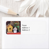 Étiquette Birdhouses (En situation)