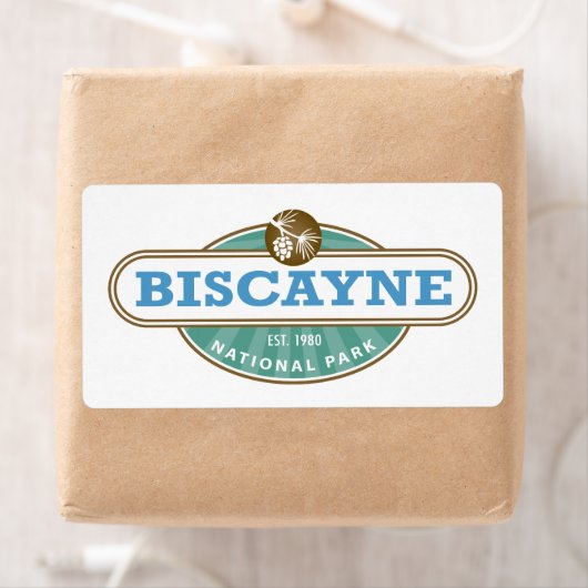 Étiquette Biscayne National Park Floride (En situation)