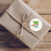 Étiquette Biscuits de Noël Faits Maison avec Amour