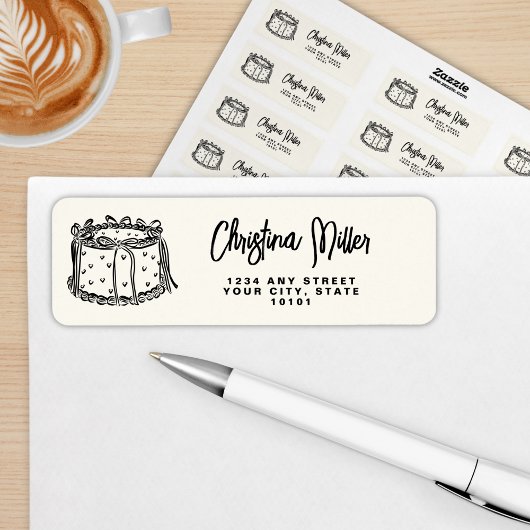 Étiquette Black Bow Attache ses trente 40e anniversaire