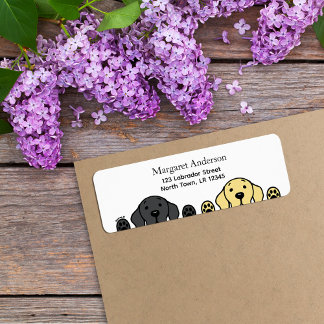 Étiquette Black Lab et Yellow Lab Watch