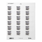 Étiquette Black Motorcycle Police ww2 (Feuille entière)