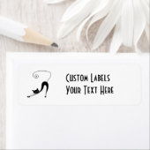 Étiquette Blacksy Kitty 2 (En situation)