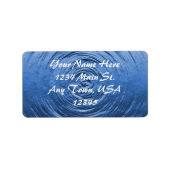 Étiquette Bleu onduleur (Devant)