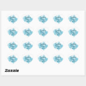 Étiquette Bleue de Pourim (Feuille)