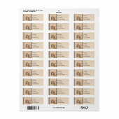 Étiquette Bloodhound Peinture - Joli chien d'origine art (Feuille entière)